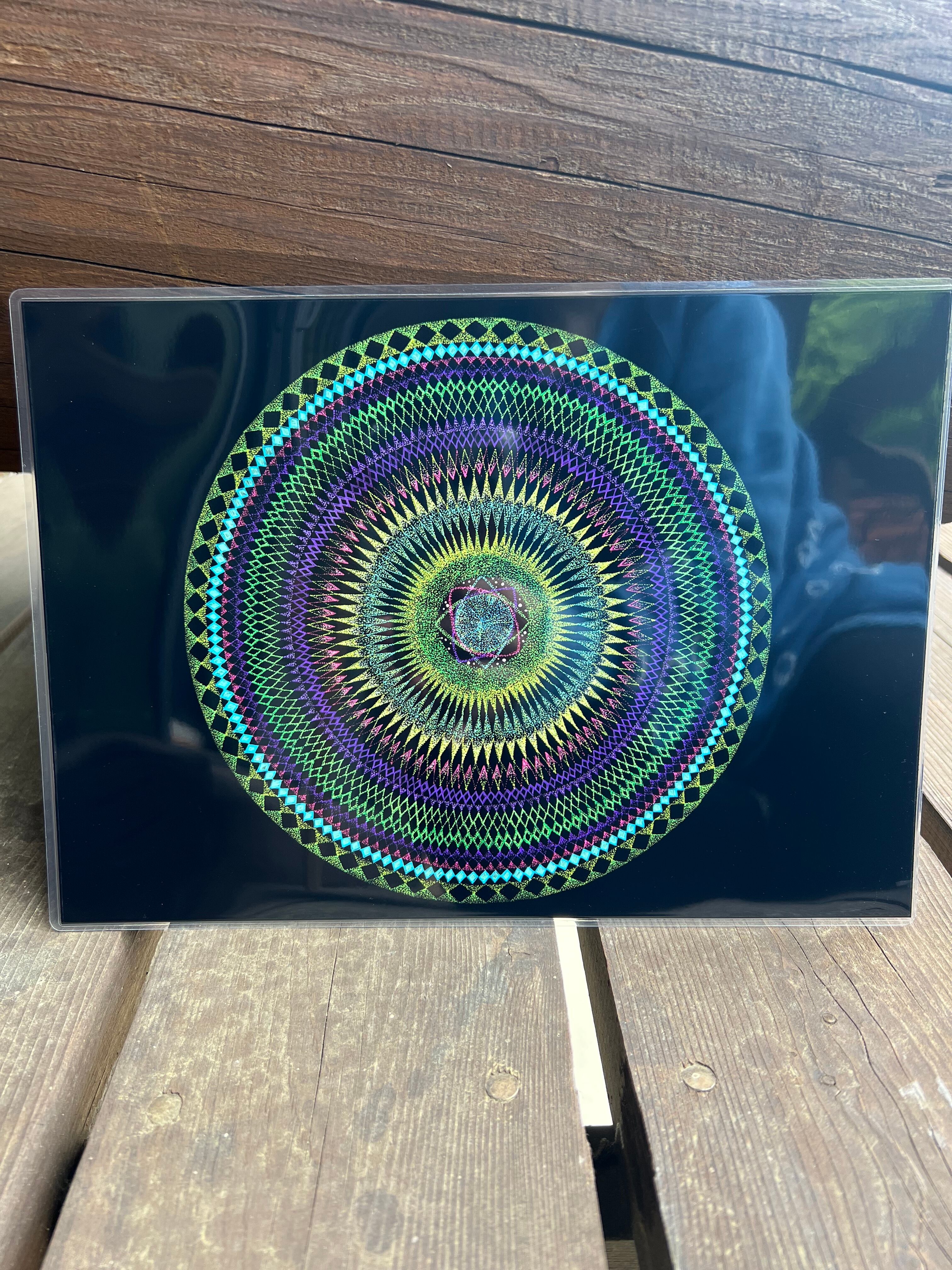 アウトレット☆送料無料】 マンダラ原画ヒーリングスター001 絵画