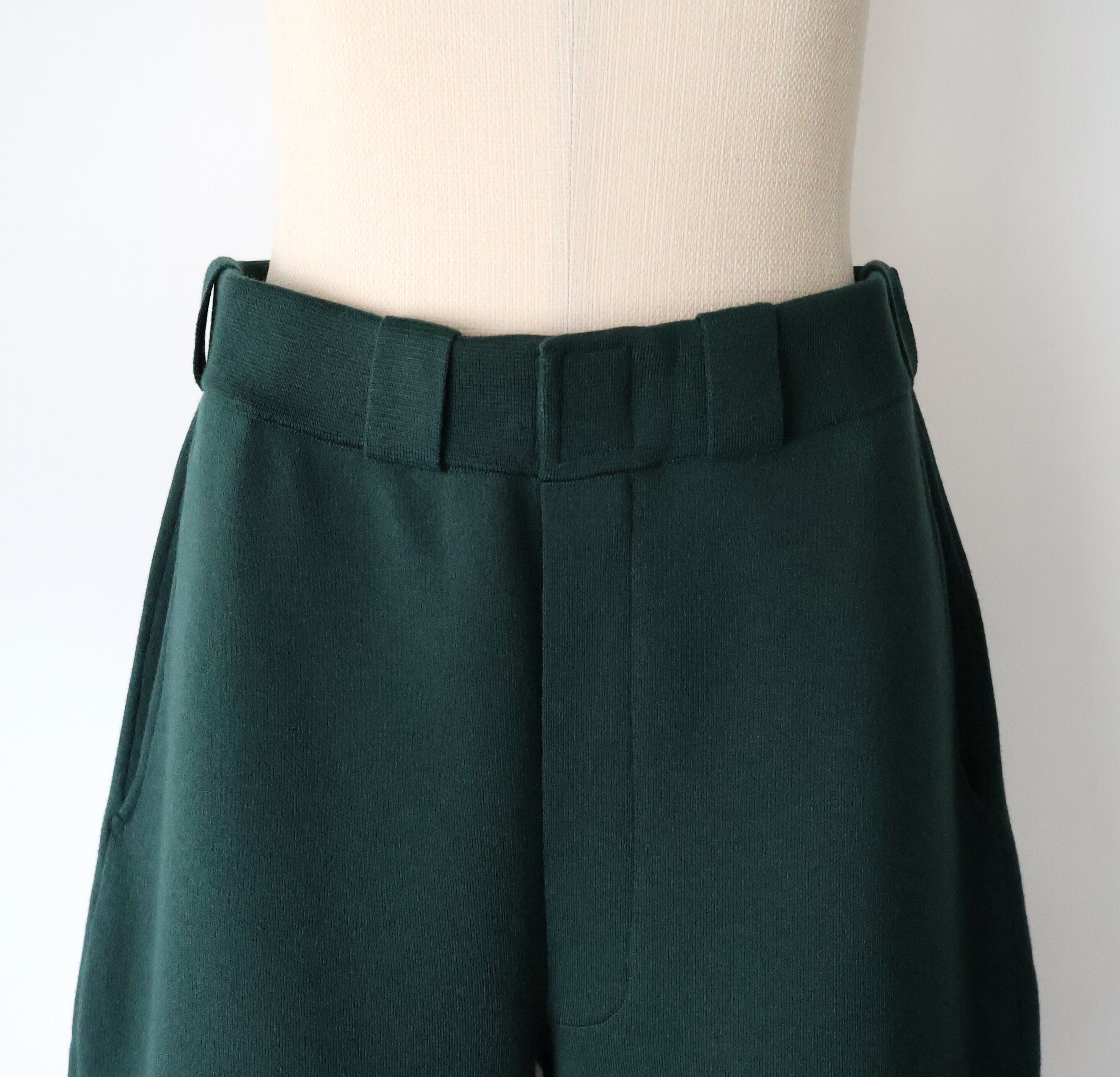 MEIAS “ CO/WOOL WORK HALF PT ( D.Green )” | H.inch/アッシュインチ