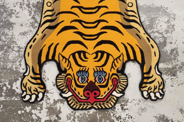 Tibetan Tiger Rug 《Mサイズ•ウール140》チベタンタイガーラグ