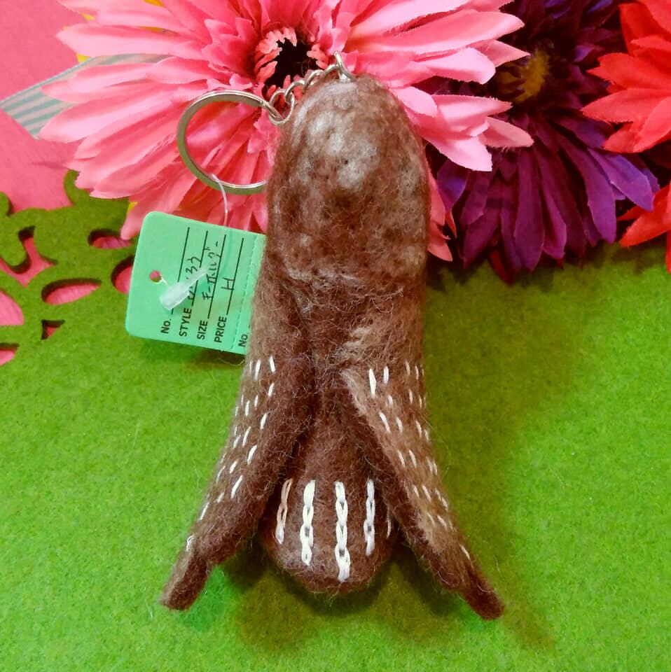 ハンドメイド～フクロウキーホルダー | Pay ID