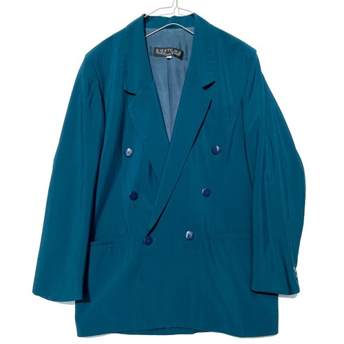 Vintage Double Breasted Tailored Jacket [1980s Made In USA] Vintage Double Breasted Tailored Jacket