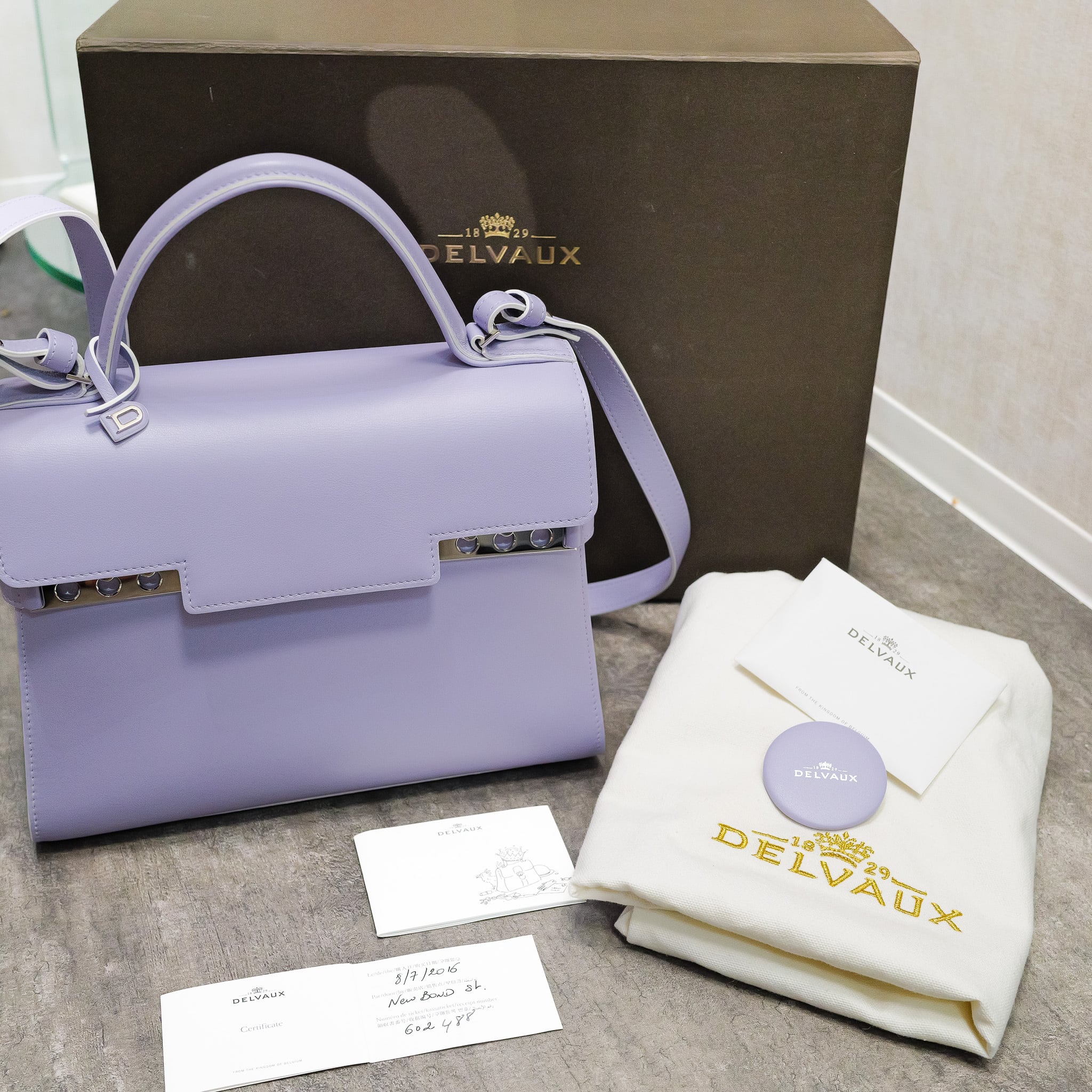 デルボー タンペートMM Tampete スウェード 動じる ブラ 