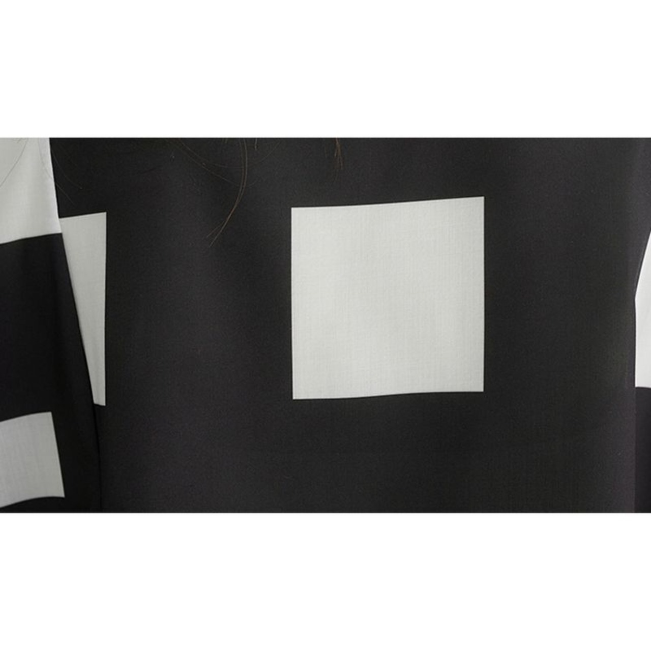 モノトーン 格子柄 ワンピース  30035