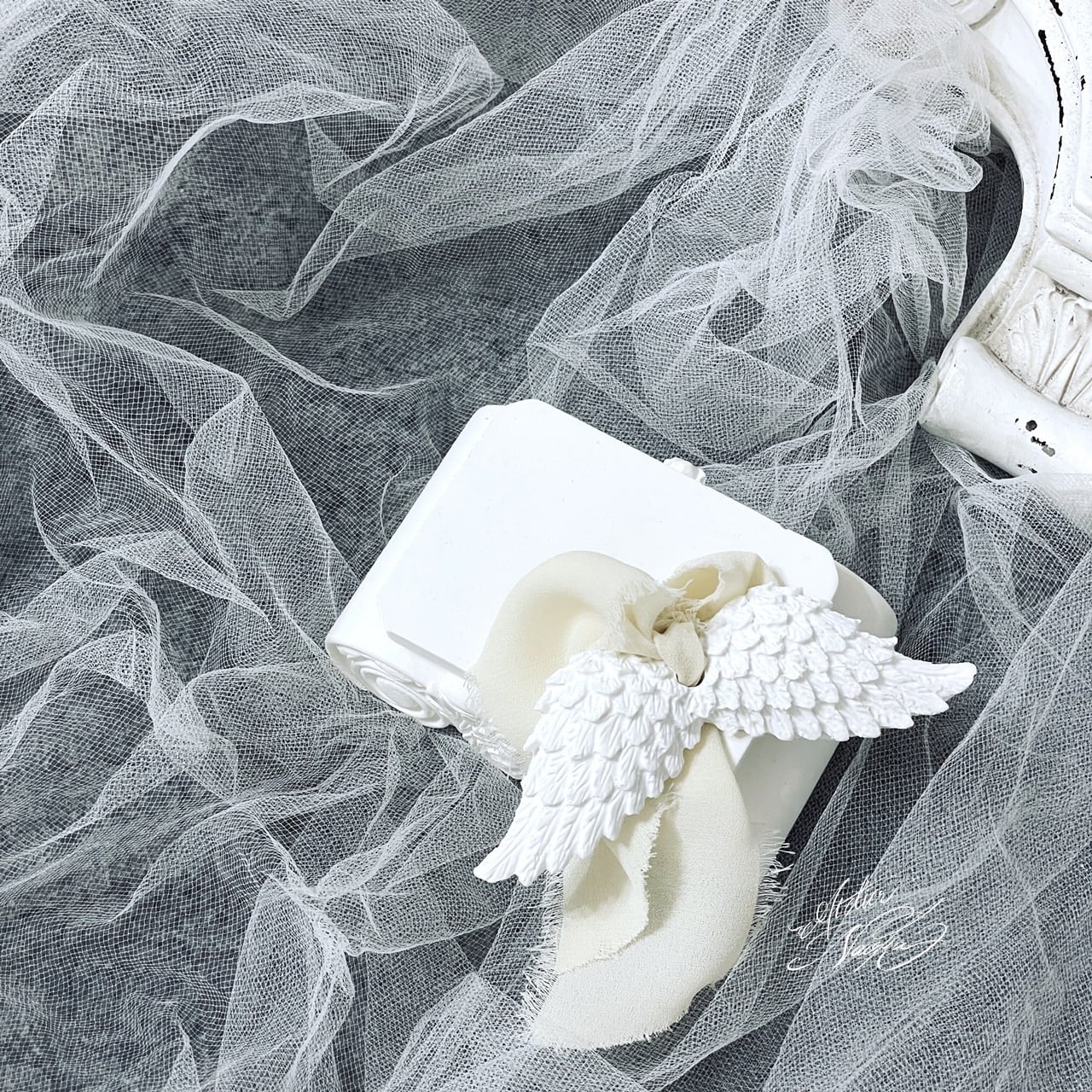 天使の翼 オーナメント シリコンモールド | シリコンモールド・クレイ