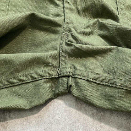 80s アメリカ軍 実物 OG507 ベイカーパンツ 32/33 詳細写真7