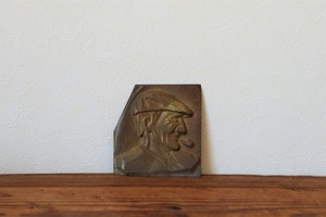 Pays Basque  銅板のバスク人〈横顔の男〉