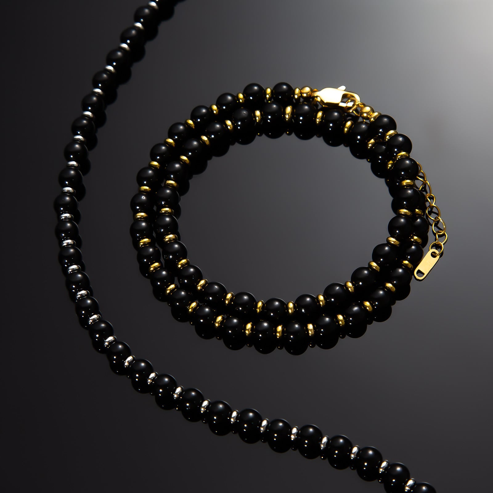316L Black shell pearl necklace【6mm】 | ✯Lucliss Jewelry✯
