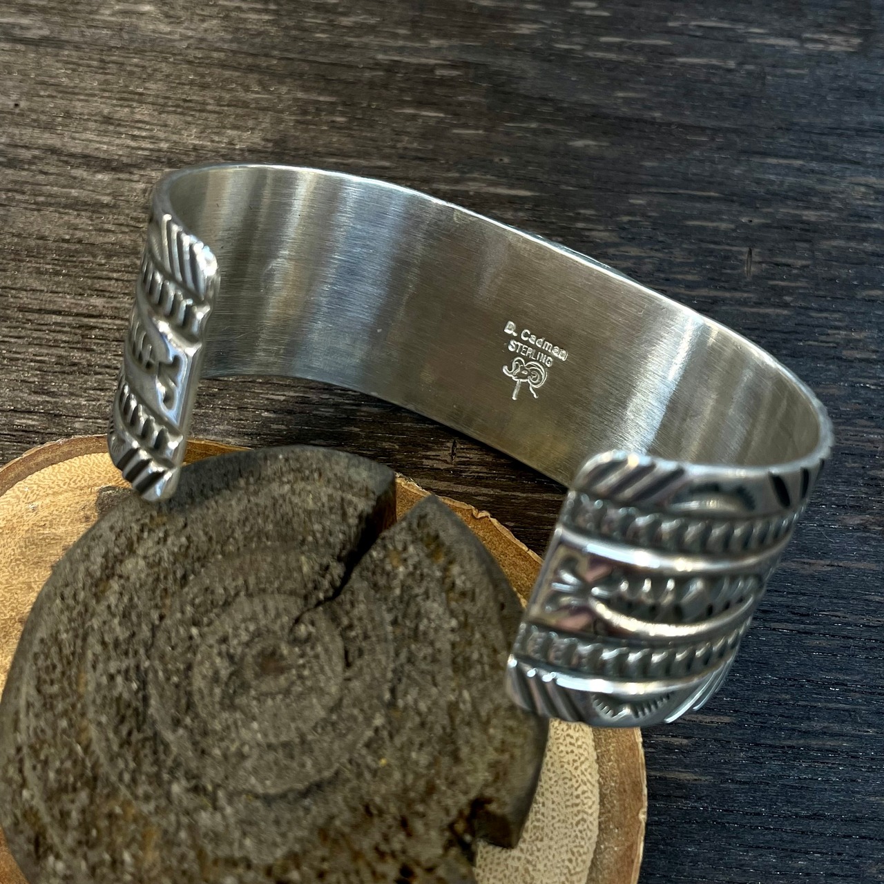 ダレルキャドマン(DarrellCadman) サンダーバードスタンプワークバングル - 3