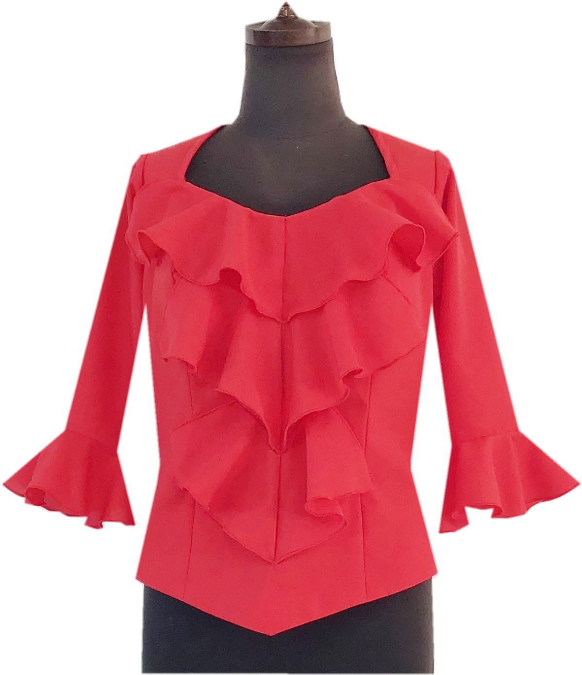 【美品 フラメンコ衣装】HERMOSA ブラウス アトリエ貴美恵 ファルダ アトリエ貴美恵】フラメンコ衣装 ブラウン・ブラック・カーキ アトリエ