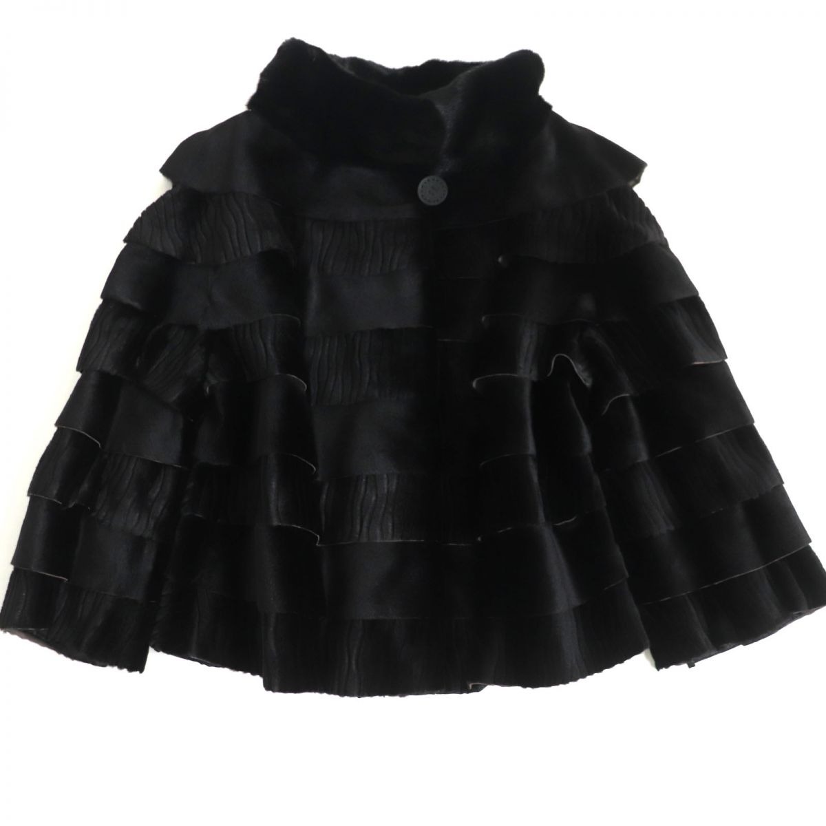 極美品▽コペンハーゲンファー BLACKGLAMA ブラックグラマ MINK 