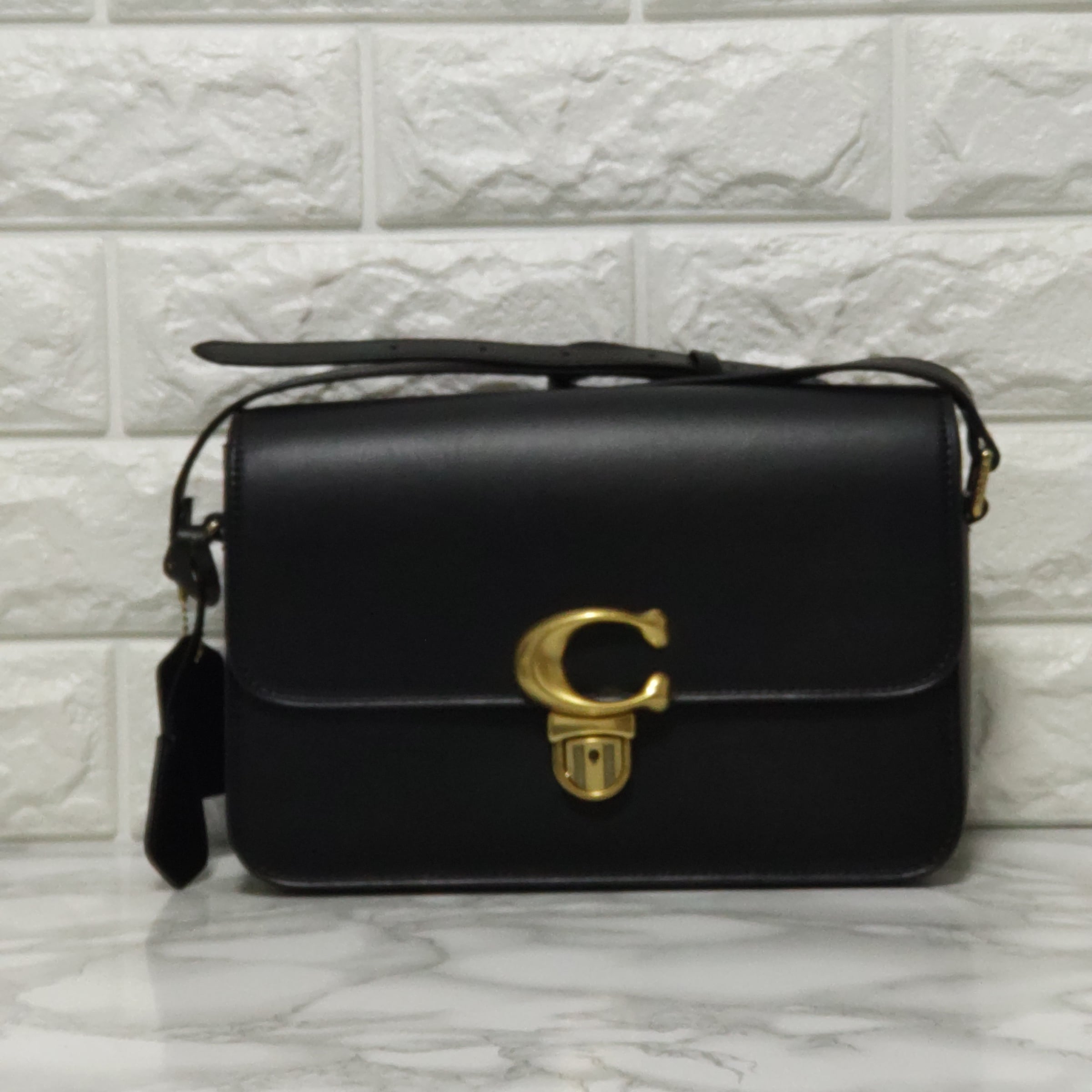 COACH コーチ ストゥディオ レザー ショルダーバッグ ブラック | ebisuya 