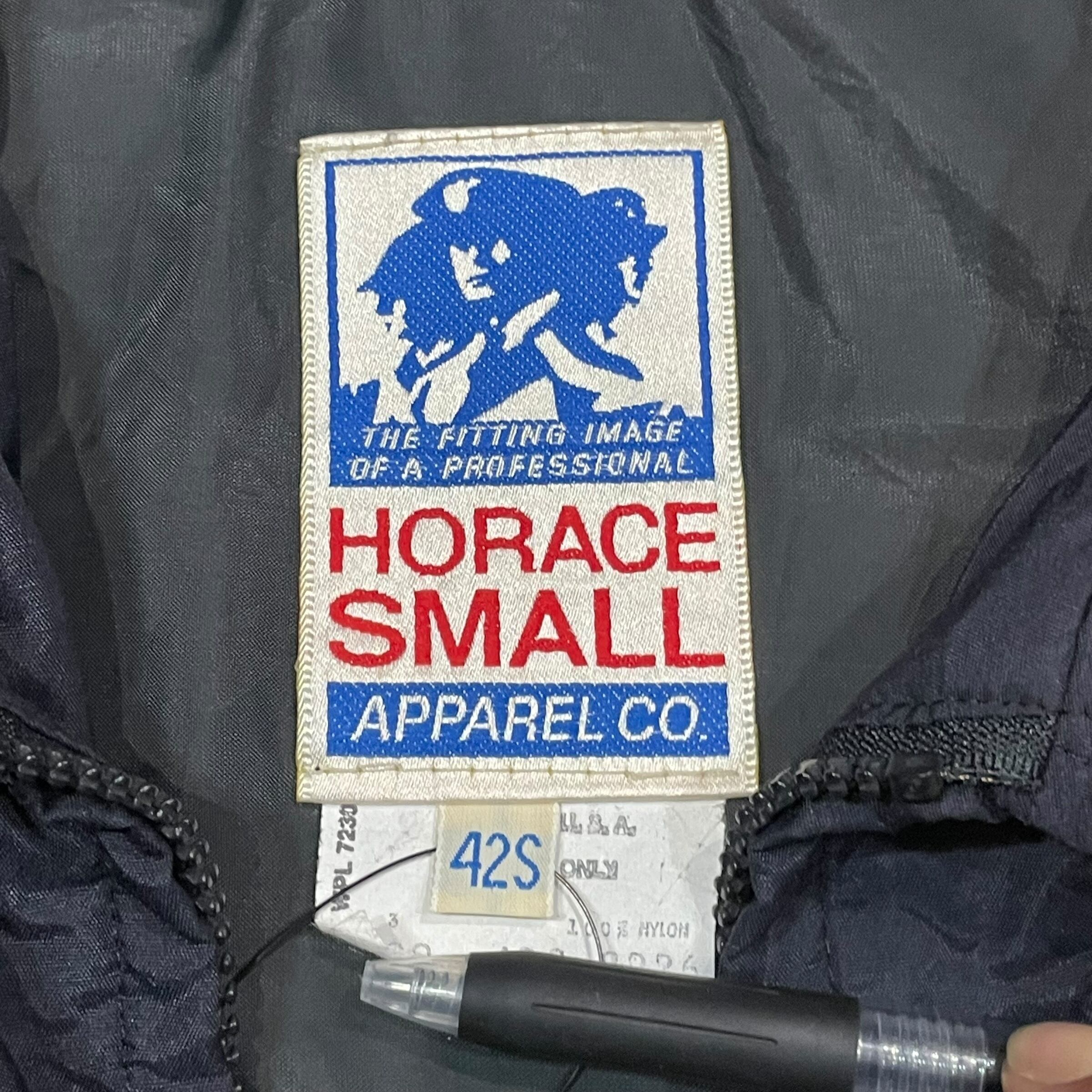 M】【90年代】【USA製】HORACE SMALL ポリスマンジャケット ダブル