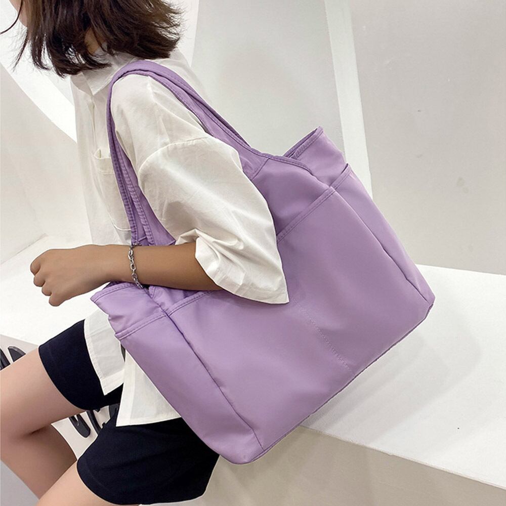 ナイロン トート バッグ レディース 大容量 通勤 通学 A4 大人 シンプル かわいい きれいめ カジュアル 肩掛け マザーズバッグ 大人可愛い 大人女子