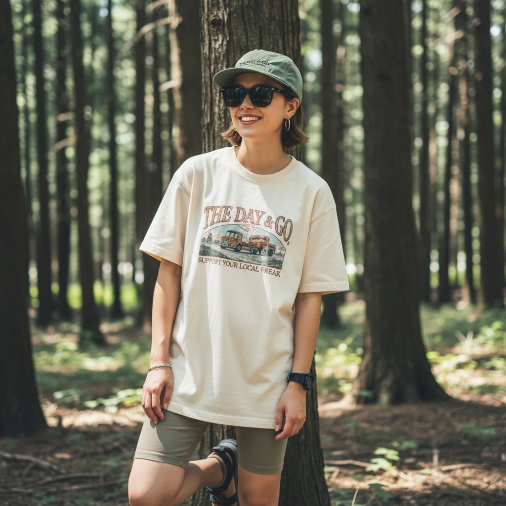 OVER THE DAY TOKYO | THE DAY & Go. EMBROIDERY HAPPY SURF CAP