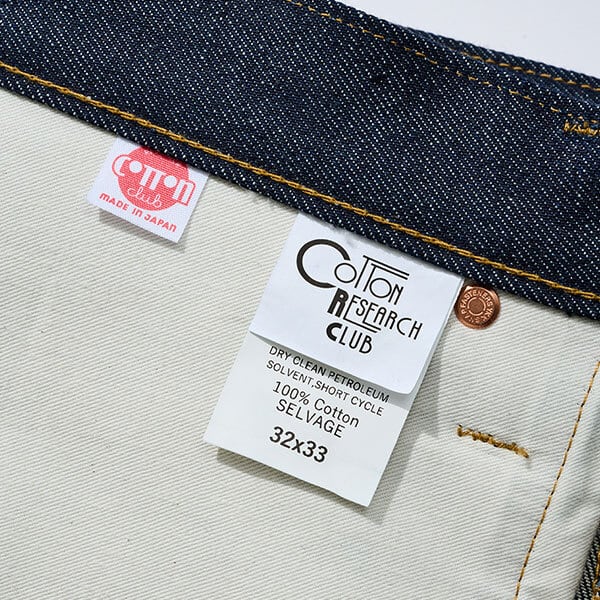 COTTON RESEARCH CLUB コットンリサーチクラブ デニムパンツ Selvage