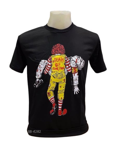 ケンタVSマックTシャツ /ブラック | shanit