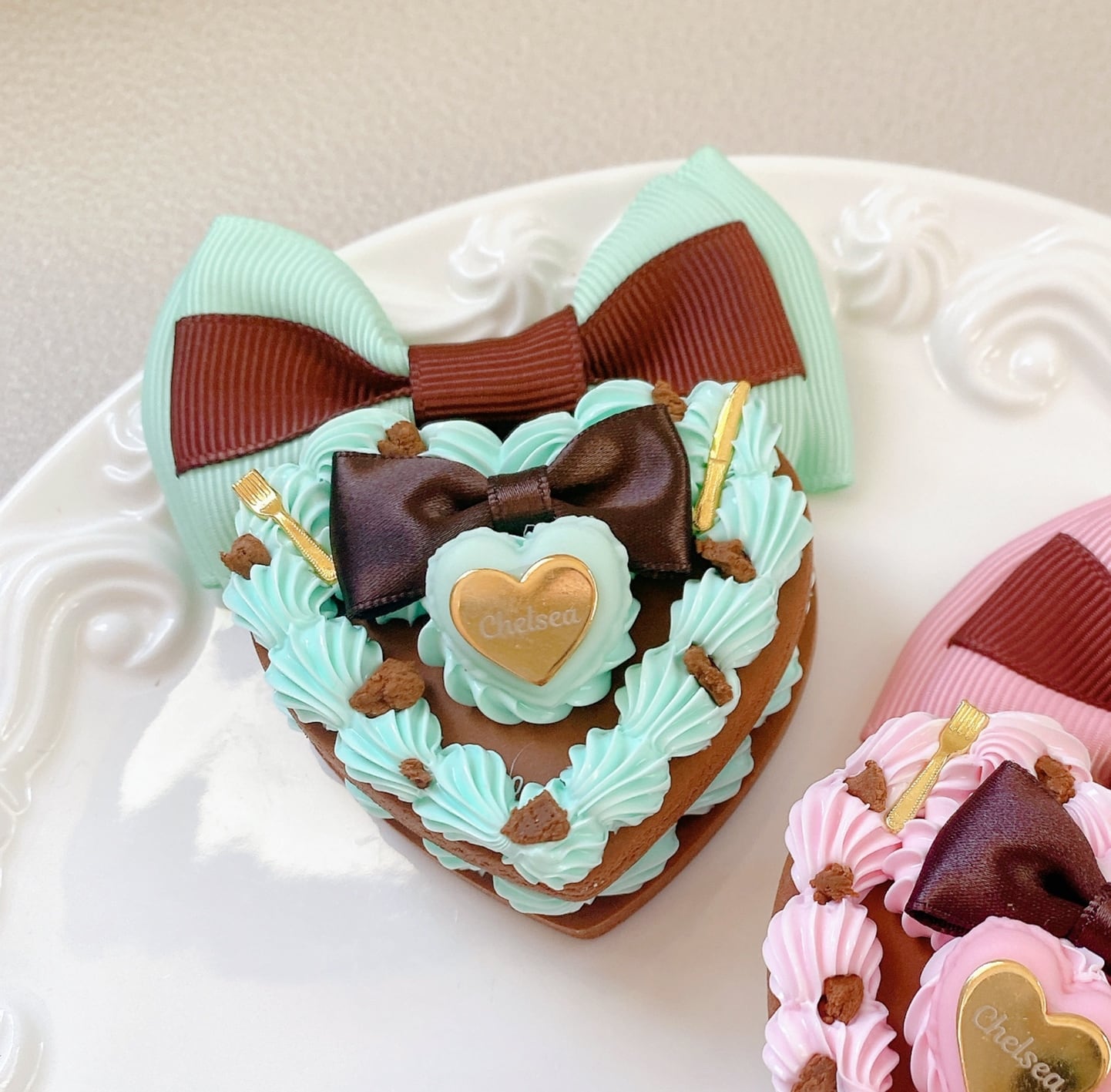 【新品未使用】 チョコケーキショルダーバッグ チェルシィ ハンドメイド ALL ITEM | チェルシィ