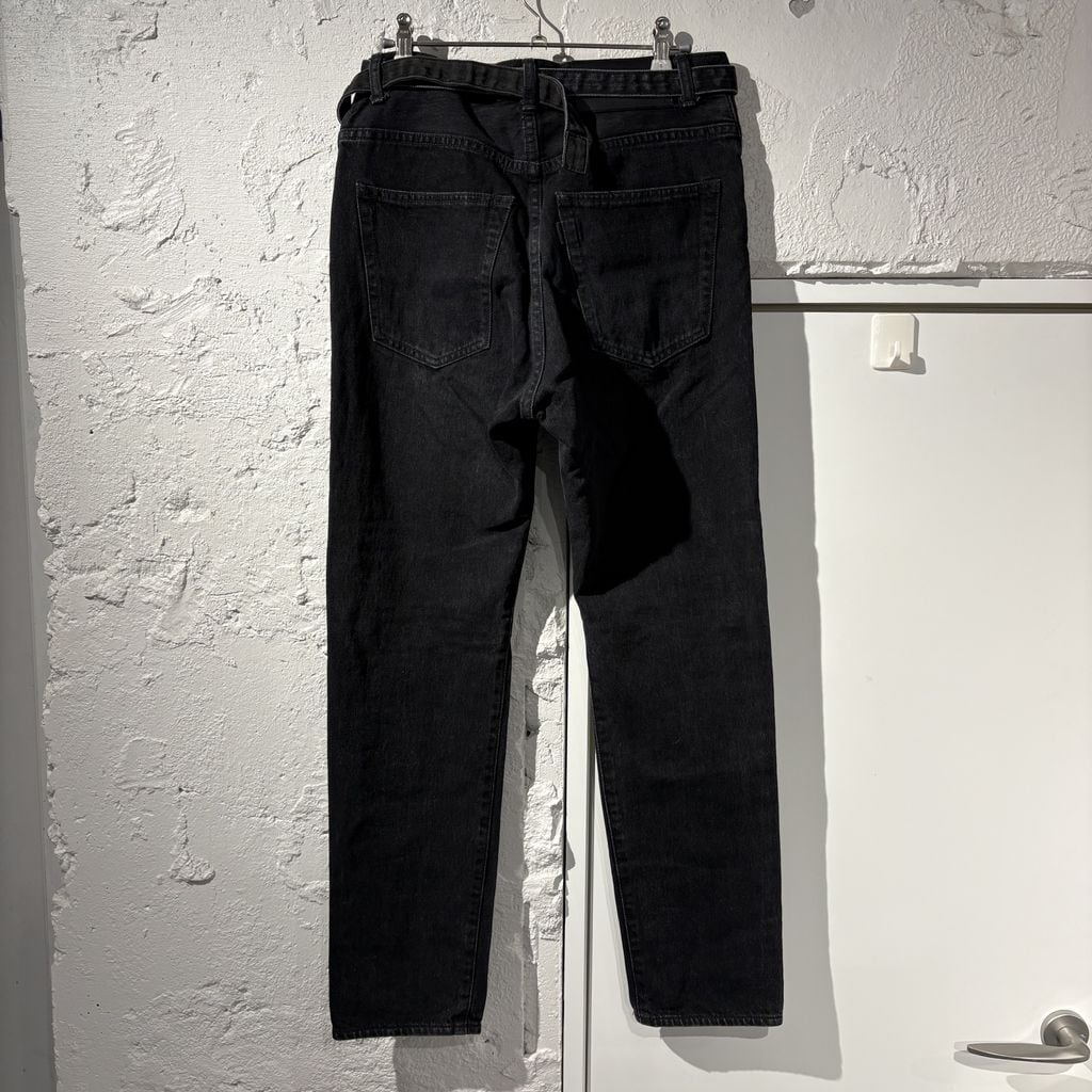 sacai サカイ 24SS Belted Denim Pants デニム 24-03354M ブラック