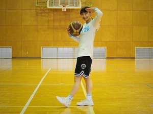 “PRACTICE PANTS(丸デザイン)”color Black×White