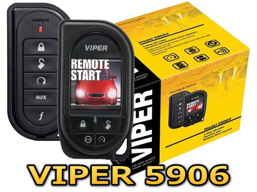 VIPER5906V フルカラーリモコン＆エンジンスターターモデル(バイパー 5906V）