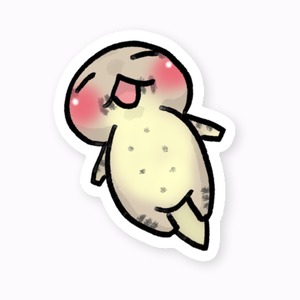 ねっころがリラックスウトゥステッカー