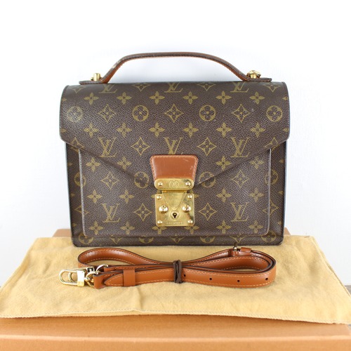 .LOUIS VUITTON M51185 SR1101 MONOGRAM PATTERNED 2WAY SHOULDER BAG MADE IN FRANCE/ルイヴィトンモンソーモノグラム柄2wayショルダーバッグ2000000049717