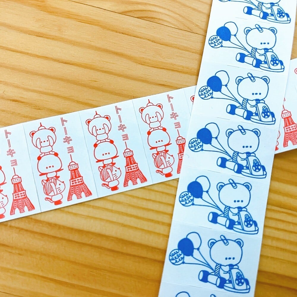 かょのこ 東京タワー・カート ラベラーシール KY01