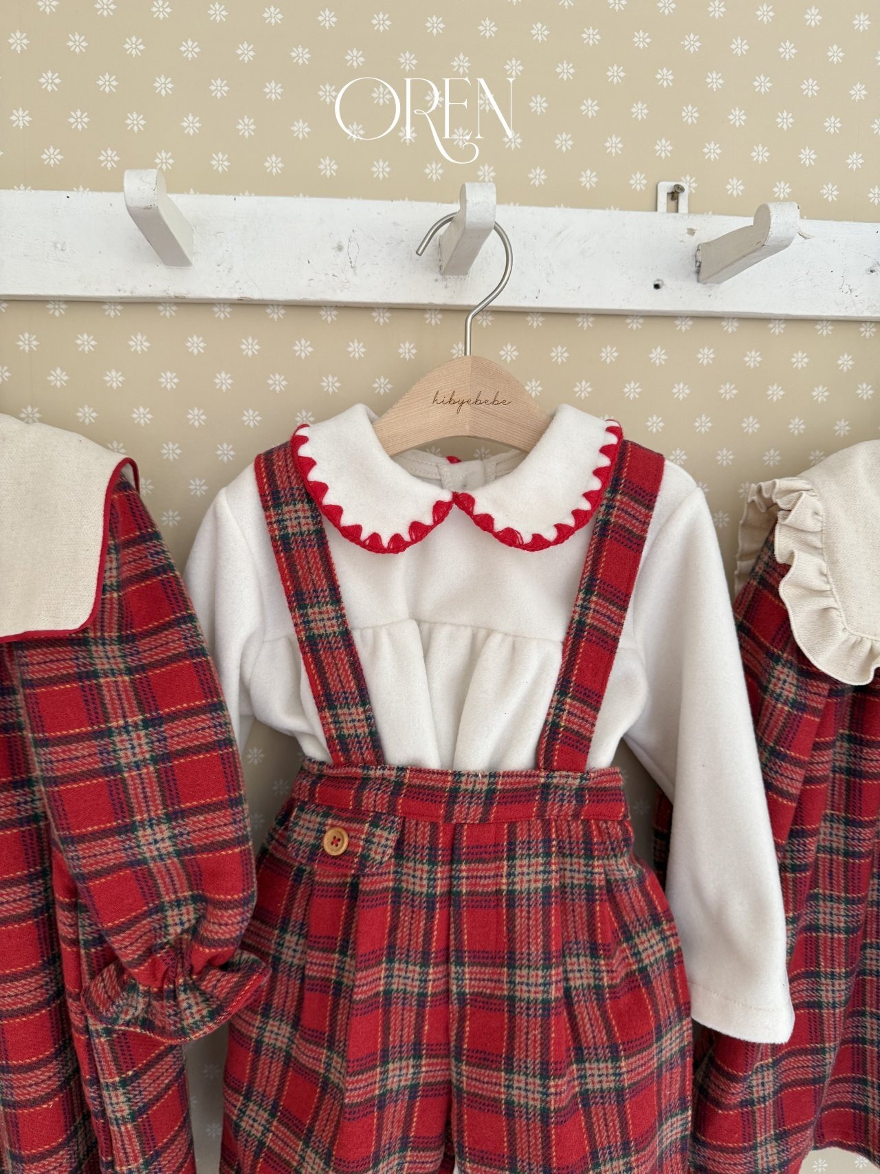 Oren X-mas［取寄］eve check overall