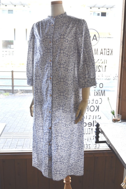 C'est bien fait(セヴィアンフェ) 26S/S リバティー前開きワンピース