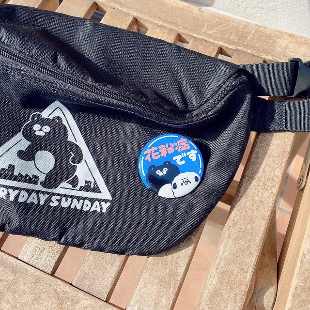 花粉症（じゃない）バッジ＆花粉症バッジ