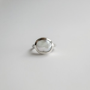 Freshwater pearl ring（5.5号）　no.22015