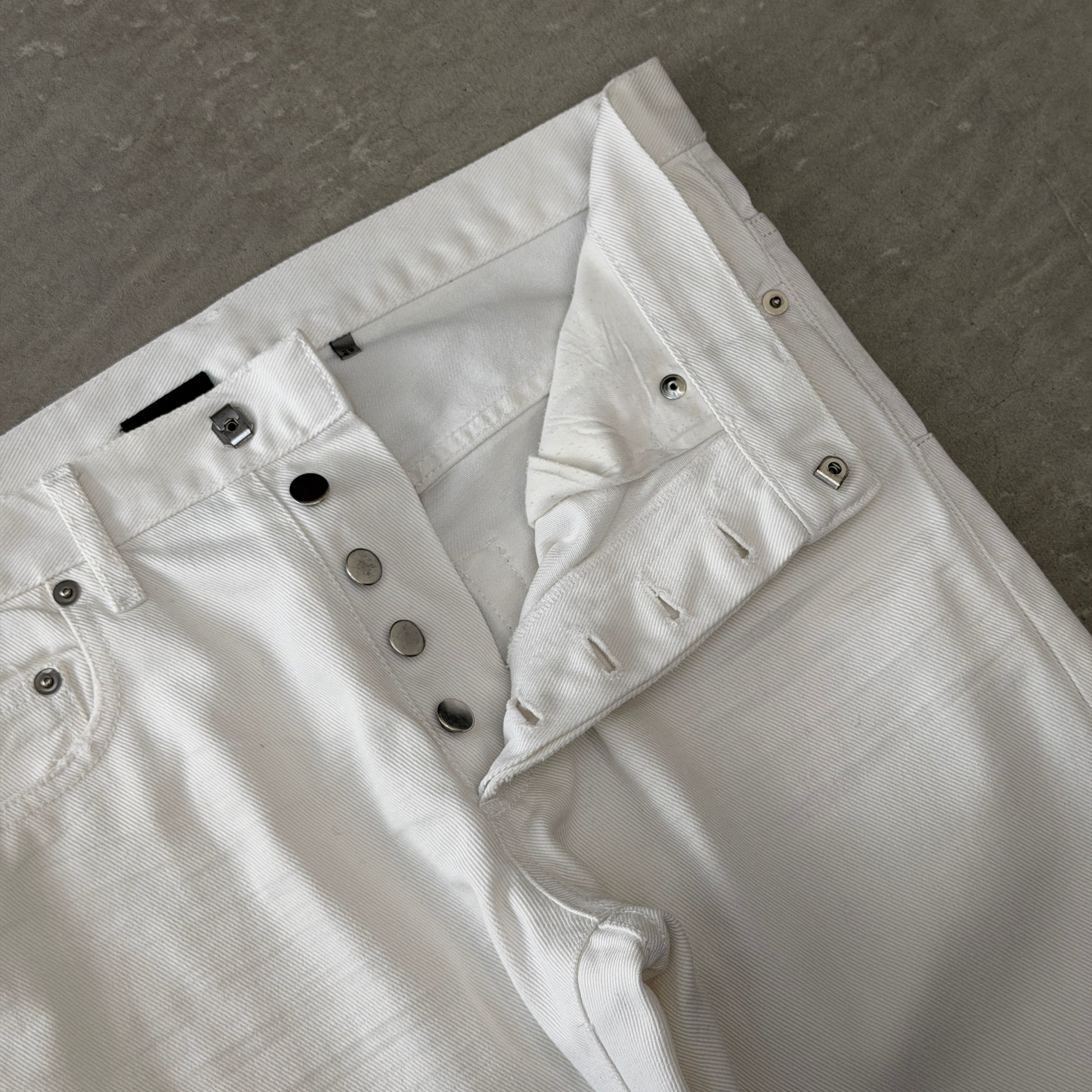 DIOR Cotton Denim pants White 29 | ASSET VINTAGE アセットヴィンテージ
