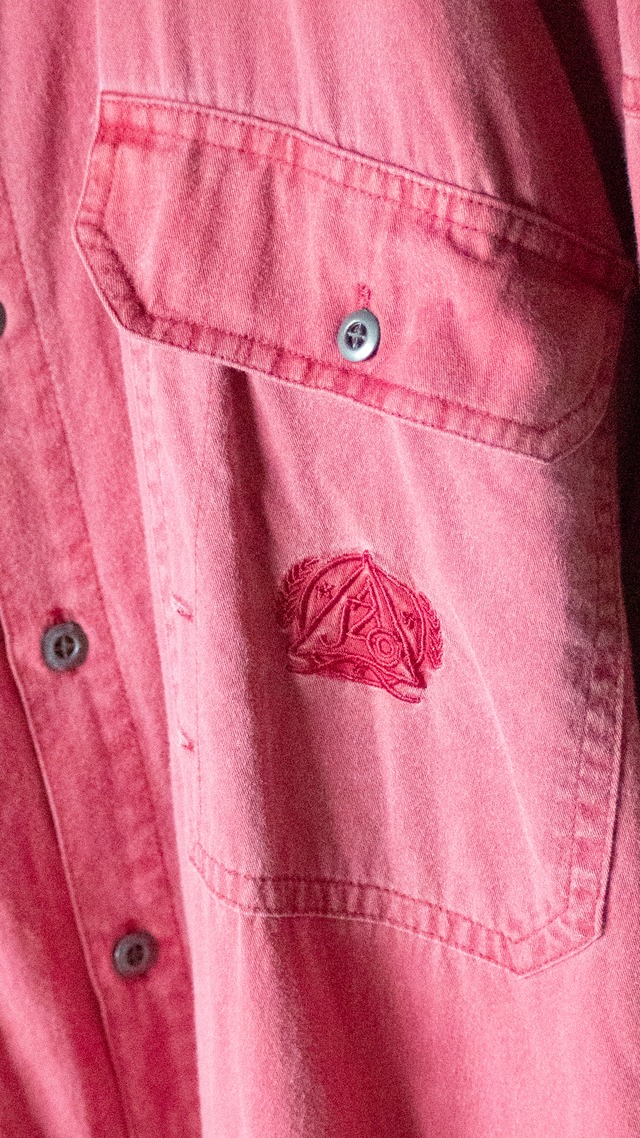 "ARIZONA JEAN COMPANY" 1990s Fade red shirt