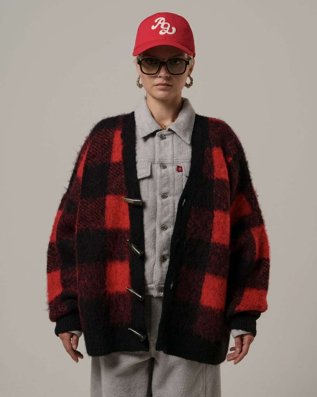 新品未使用AMBERGLEAM モイストニットカーディガンM ハニー Moist Touch Knit Cardigan / Honey | AMBERGLEAM