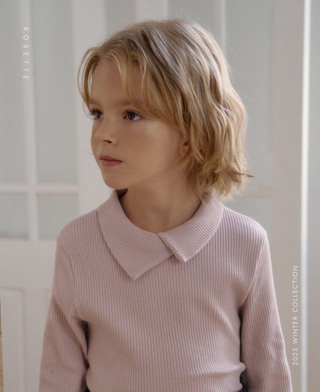 【取寄】rosette|madeleine tee|マドレーヌT|XS-XL|kids|25 winter