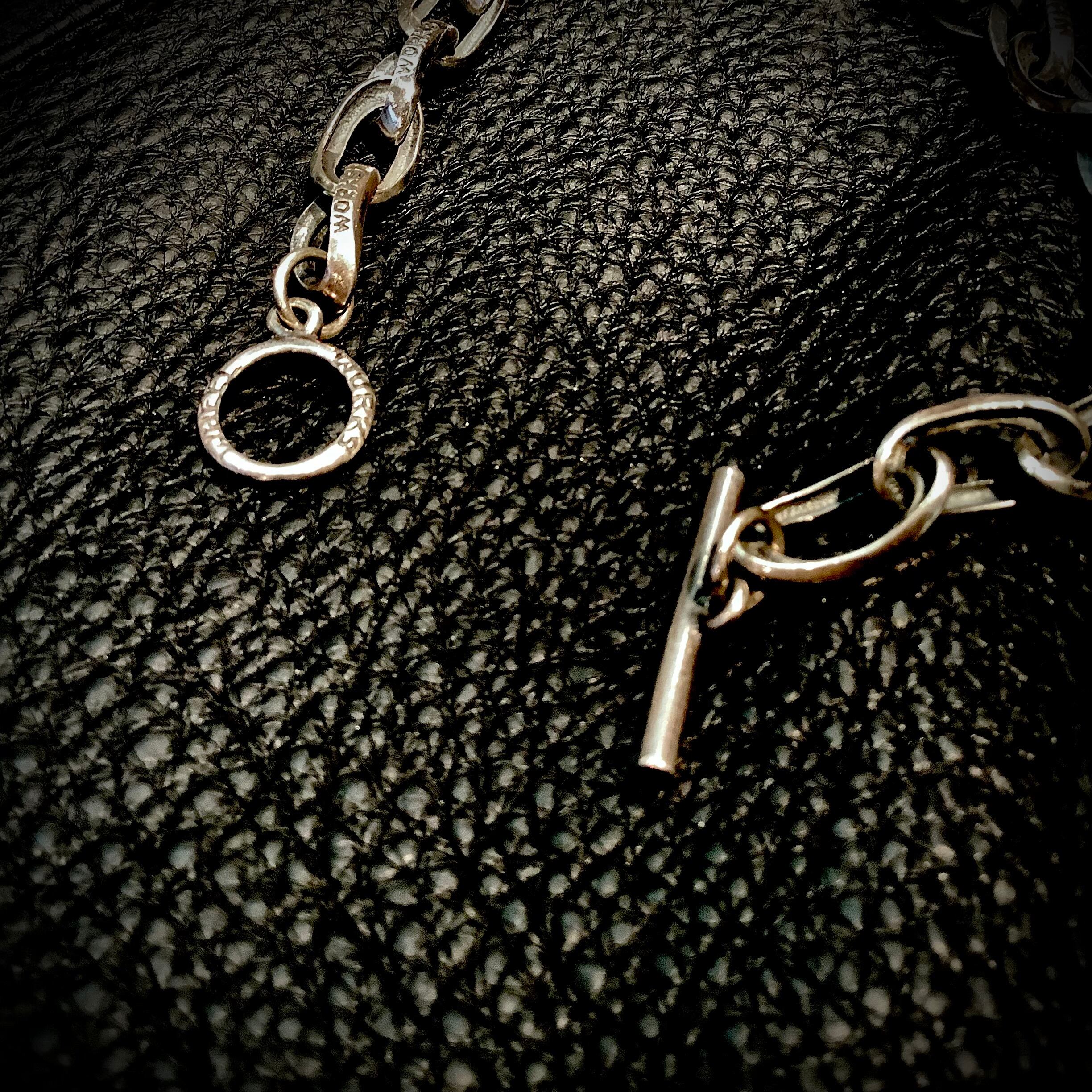 WHEEL WORKS ホイールワークス Oval Chain Bracelet T-Bar オーバル