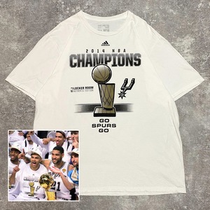 サンアントニオ・スパーズ 2014 NBA CHAMPIONS Tシャツ adidas