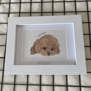 TOYPOODLE PHOTO FRAME sizeM / トイプードルフォトフレーム Mサイズ　