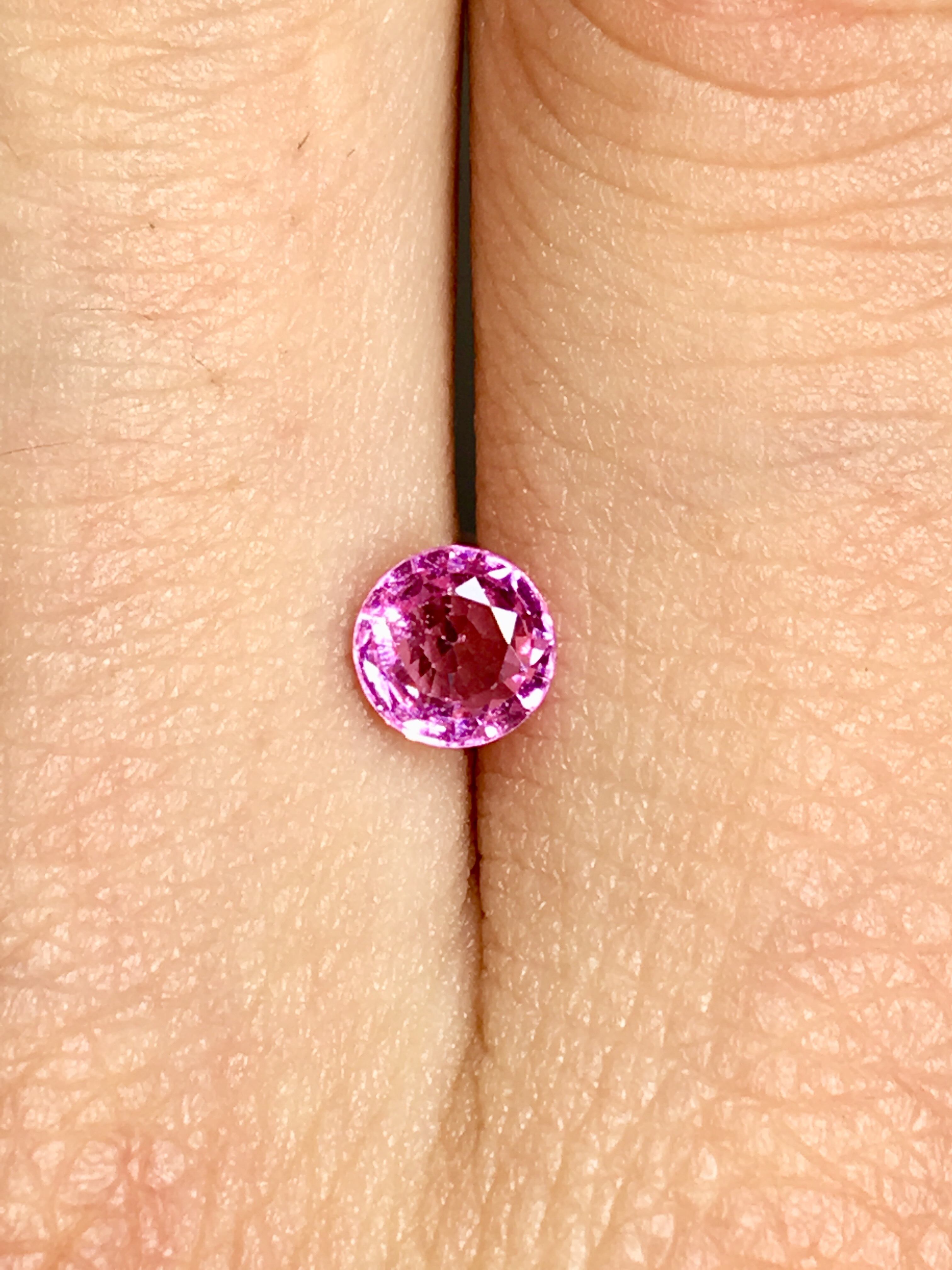 瑞々しい桃色の宝石 0.6ct UP 天然ピンク サファイア ルース | Frederick's GemsJewelry