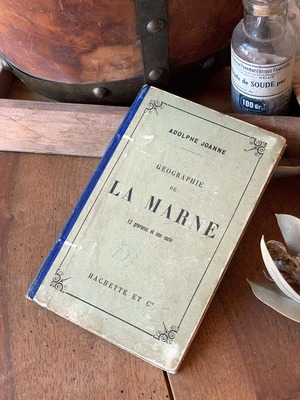 古書 LA MARNE 地理の本