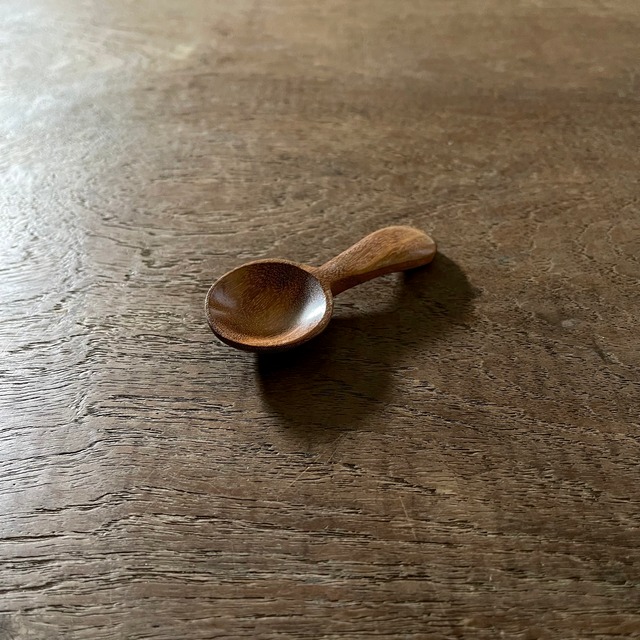 木製 茶さじスプーン 2.5cm x 8.5cm