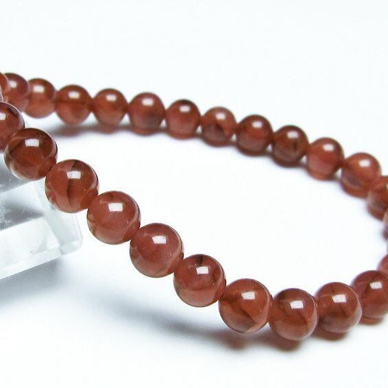 インカローズ ブレスレット 7mm 一点物 メール便可 [M便 1/10] 111-27464