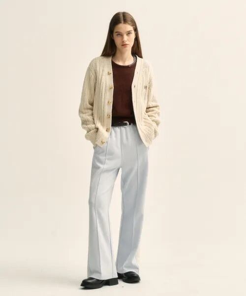 えりり AMBIDEX Store △○カットワーク刺繍大きめ付け襟(F シロ