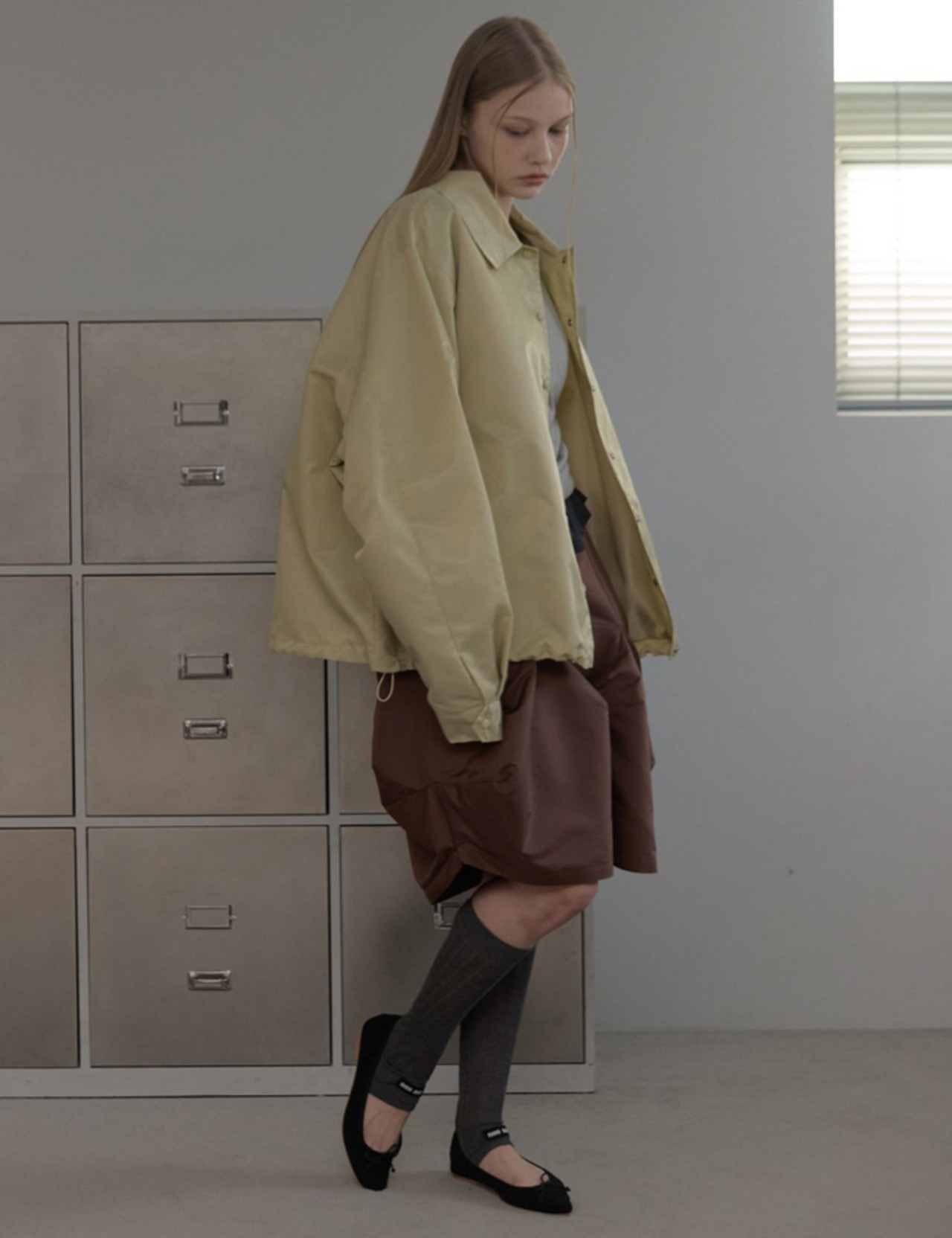 【新作5％OFF・3日間】Premium-Nylon Pra Jacket_2colors