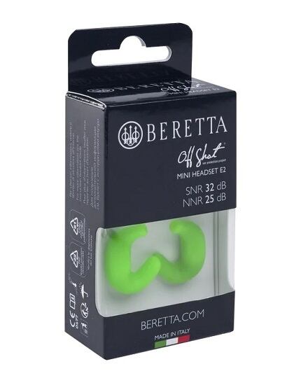 ベレッタ ミニヘッドセット E2(蛍光グリーン)/Beretta Mini Headset - Green Fluo