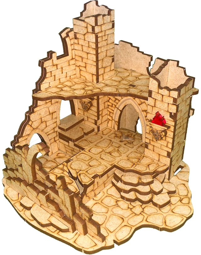 ウクライナダンジョン Dungeon Entrance Ver.2021 グリッドレス（Deep Dark Dungeons Terrain）