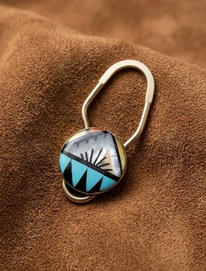 【ZUNI】Inlay key  Key Ring