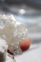 ダイヤモンドアポフィライト & スティルバイト「光の結び」Diamond Apophyllite & Stilbite ◇ 天然石・鉱物・パワーストーン・原石 | st00337