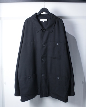 【Caka BLACK】Coverall Type Vintage Shirt Jacket