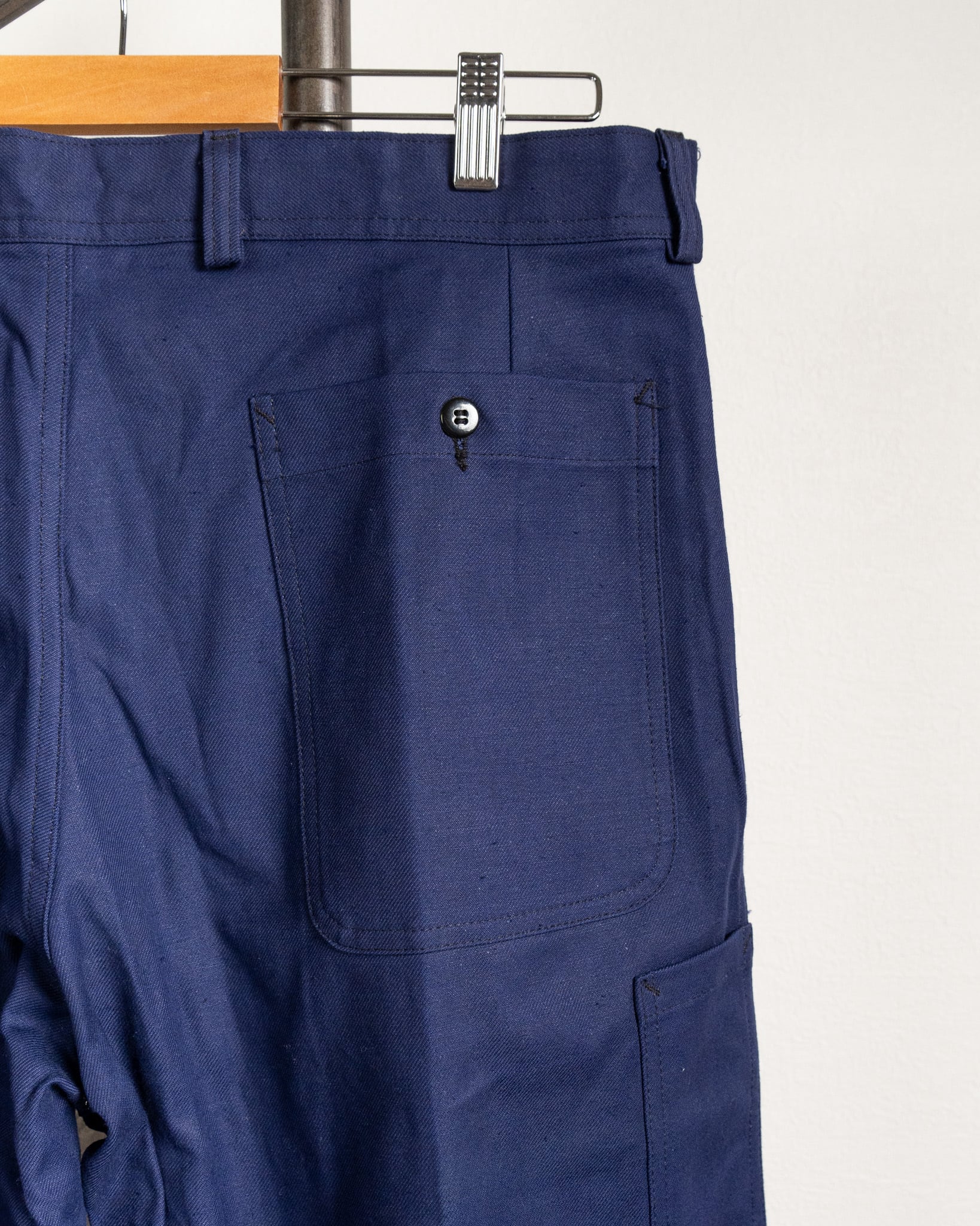 DEADSTOCK】70's French Army Cotton Twill Work Pants フランス
